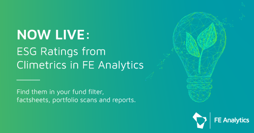 FEfundinfo's tweet photo. We are excited to introduce another set of 3rd party ESG Ratings into FE Analytics from Climetrics.

💡Read more to find out how you can utilise ESG Ratings from Climetrics in your investment research: https://t.co/6OWrY1XigS

#FinancialAdvisers #News #ESG #SustainableInvesting https://t.co/xoAxGHUYR4