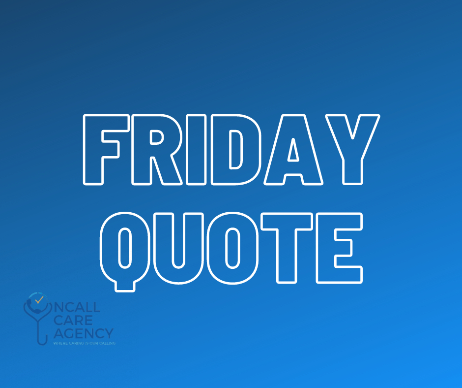 OncallAgency's tweet photo. “In order to succeed, we must first believe that we can.’ Nikos Kazantzakis. Happy Friday from our team, have a great weekend! https://t.co/53MHnJFaLd