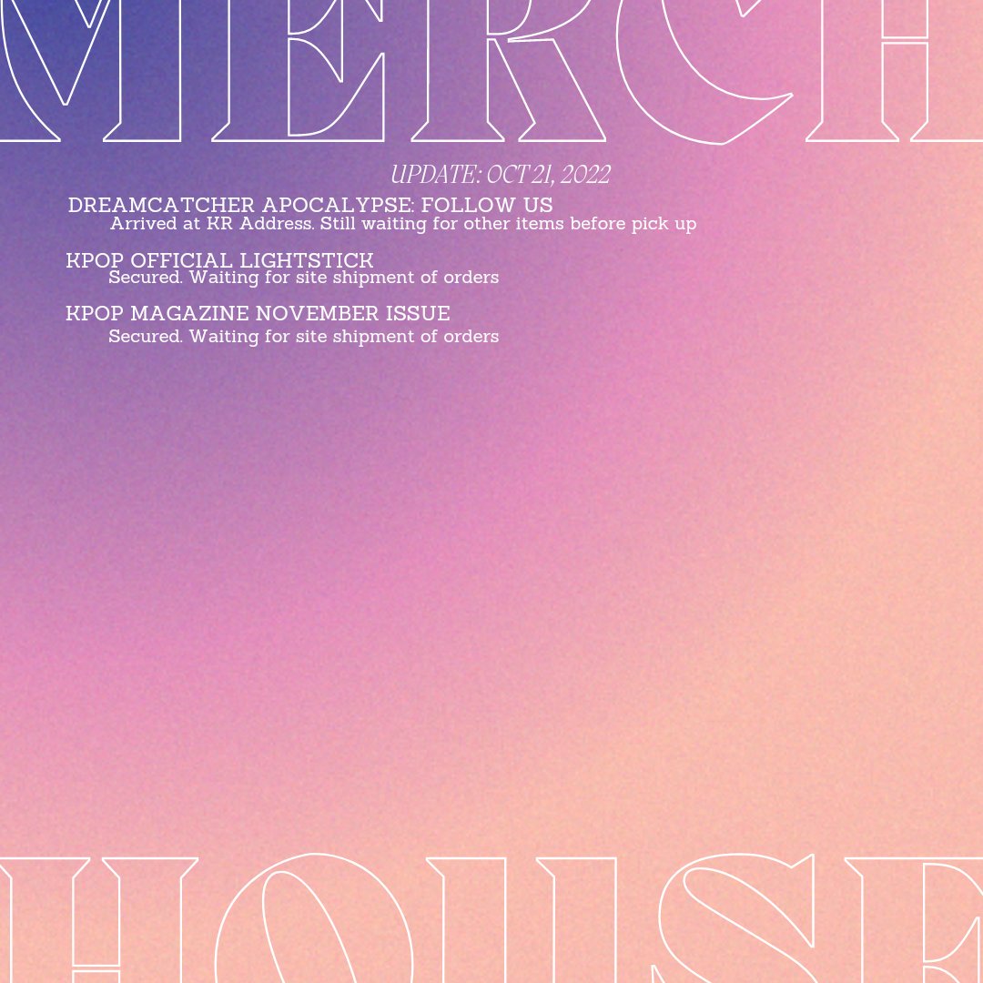 MerchHouse_'s tweet photo. #MerchHouseUpdates π
Latest updates of your orders, below kindly read π€
DM us lang po if may mga questions.
Note: All payments will be reflected in the masterlist especially DP, wala po kasi itong confirmation since not yet fully paid π€
Tysm! Happy weekend Fam! https://t.co/gTIkVgR040