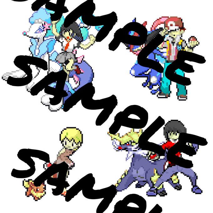 ポケモントレーナー風ドット絵のtwitterイラスト検索結果 ポケモントレーナー風ドット絵のtwitterイラスト検索結果