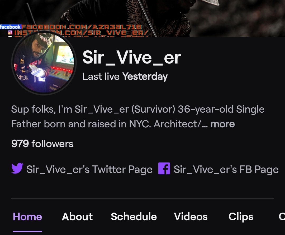 SiRViVe3RonKICK's tweet photo. What in the what?! Yo, im saying though, if I hit 5K before the year is up, I may have to start streaming on Facebook as well.
Close to 1K on Twitch as well. I'm so damn humbled this Friday. TY all
#Grateful #1K #CloseTo2K #DigitalCreator #SmallStreamer #SmallStreamersConnect https://t.co/36v5FTOSyx