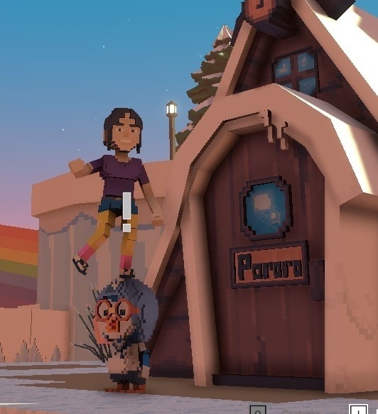 SJoo2510's tweet photo. @TheSandboxGame I just finished my quest on Pororo experience on the #SandboxAlphaS3 for a chance to win a Season 3 Alpha Pass! Here I am with a cute Pororo. Check out my screenshot!

#Pororo https://t.co/6ZJezMTa3r