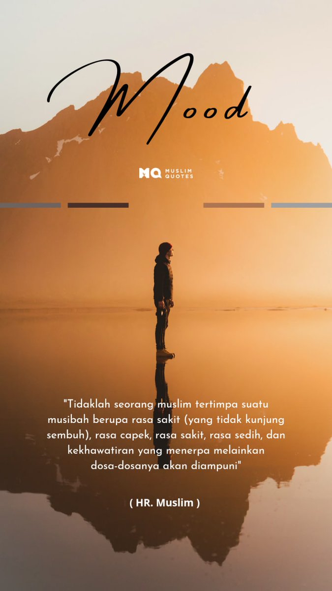 amlahtan2011's tweet photo. Mood Booster
UDAH DIJAMIN KOK BUAT DOSA DOSA DIAMPUNIN
#moslemquote
#Islamophobia
#hijrah https://t.co/82SllPdn3n