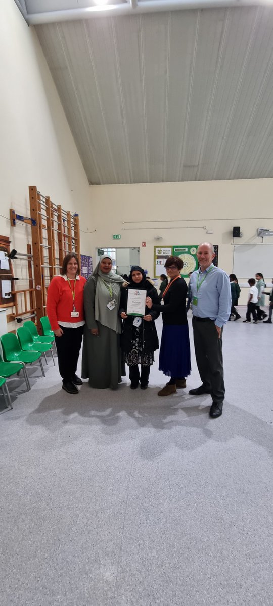 Today BRCA were visited by @ThangamMP and @OPALOutdoorplay to present Mrs. Hicks and the lunchtime leaders with our platinum play award, making us in the top 0.5% in the country for play provision. #believeyoucan #allchildrenallbackgroundsallsucceeding #community #collaboration