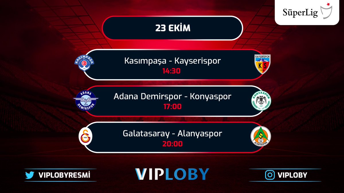 ⚽️Süper Lig maçları heyecanı Viploby'de.

🎰Bir birinden özel Viploby Bonuslarından yararlanmak için hemen üye ol !

🎩Türkiye'nin Tek VIP Platformu Viploby

📺#canlimac : bit.ly/viplobytv

🖥️Güncel adres: bit.ly/viploby