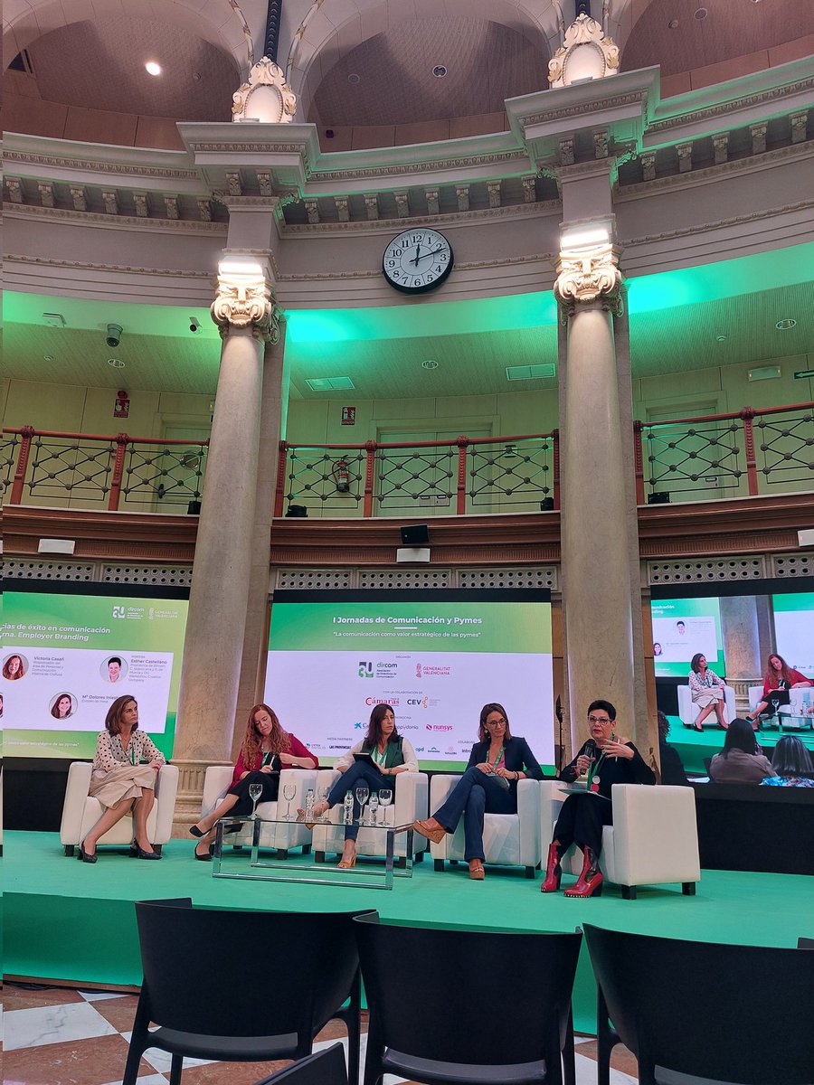 sandramestrepal's tweet photo. Seguimos con grandes expertas en #comunicacioninterna dentro de la jornada Comunicación y Pymes de @DircomCVM https://t.co/CwoKF15vs1