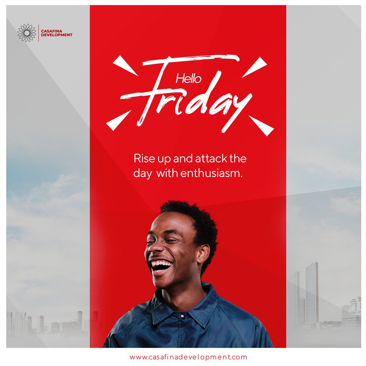casafina_'s tweet photo. Yes, its a Friday.
Yes, We cant wait for the weekend.
Still we know ending the week on a high is key to a stress free weekend
Afterall, better is the end of a thing than the beginning thereof.
#tgif
#fridayswag
#FridayVibes https://t.co/DAENyDFAYN