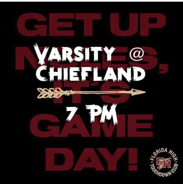 fhtdclub's tweet photo. 🔥🏈@FloridaHighFB @ Chiefland High🏈🔥
#1team1goal https://t.co/M0awlSOEYG