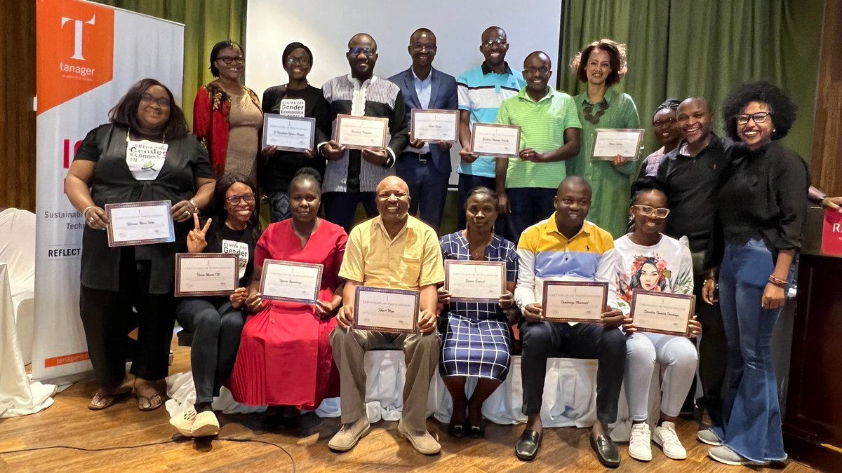 TanagerIntl's tweet photo. Congratulations to all the participants who took part in the training session! 

#IGNITEforChange #gender #nutrition #agriculture #Africa https://t.co/2BYwHmP22W