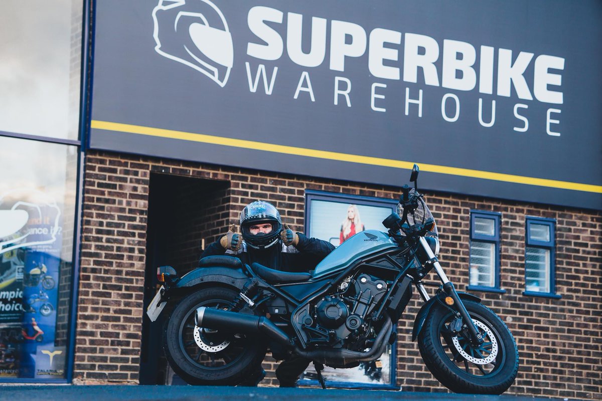 superbikewh's tweet photo. Jackson has just collected this beauty! 

Enjoy your Honda Rebel 500 buddy! 

#honda #hondarebel #hondacmx #hondarebel500 #rebel #cmx #hondacruiser #cruiser #customcruiser #superbikewarehouse #motorrad #ukbikelife #motorbike #norwich #norfolk #motorcycles #sbwh #greatyarmouth https://t.co/5XwqHvoWl5