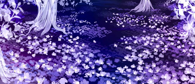 「花 紫」のTwitter画像/イラスト(新着)｜3ページ目