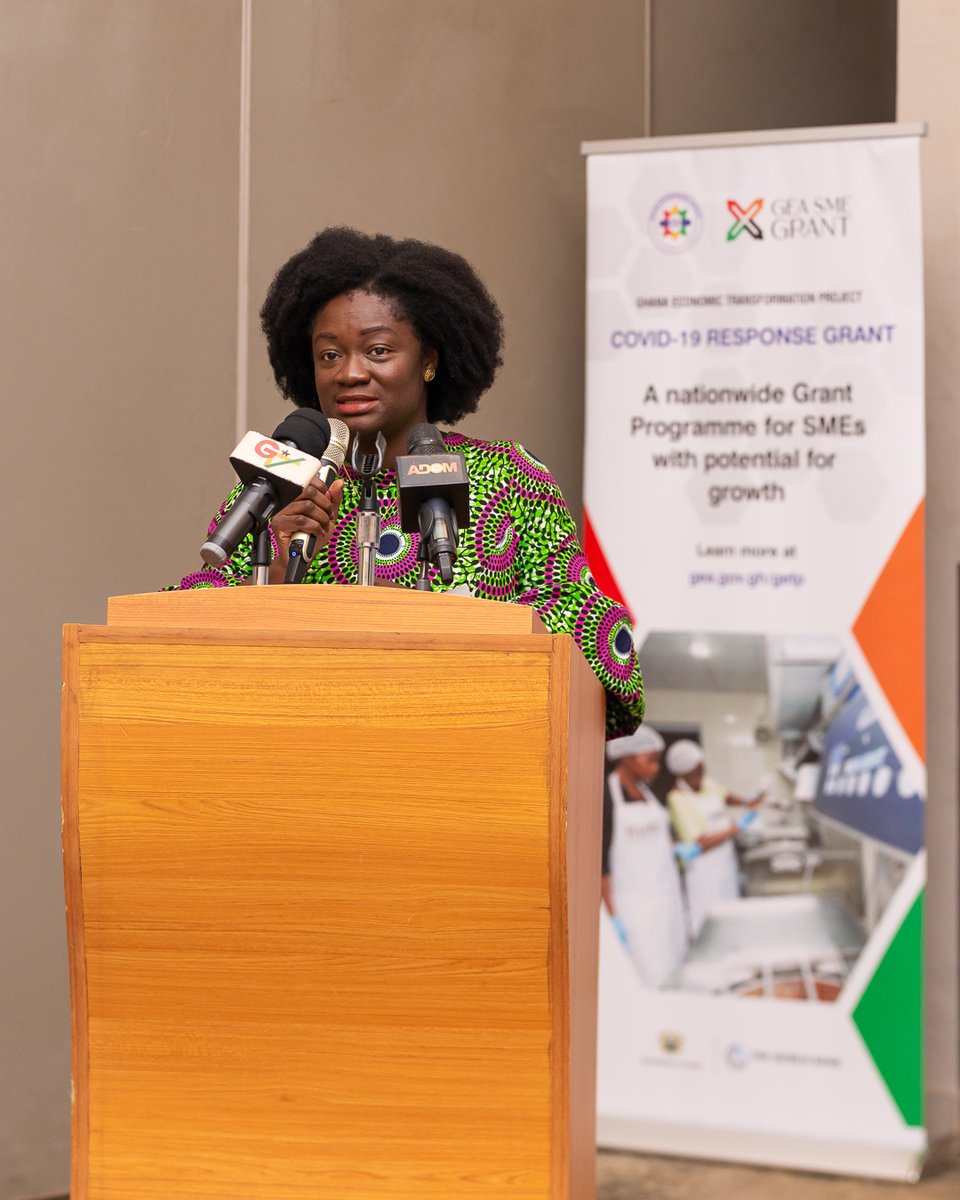 gea_ghana's tweet photo. The #GEA #COVID19Response Grant agreement signing &amp; orientation ceremony was held yesterday at the Labadi Beach Hotel, Accra.

The CEO, Mrs. Kosi Yankey-Ayeh urged the beneficiaries to use the grant to help their businesses grow.

#GETP #GEA https://t.co/lWNFtTZPBl