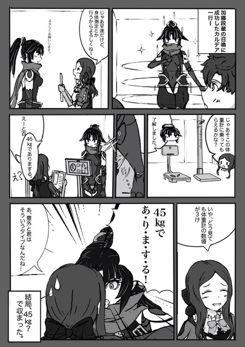 再掲
超昔の段蔵体重漫画 
