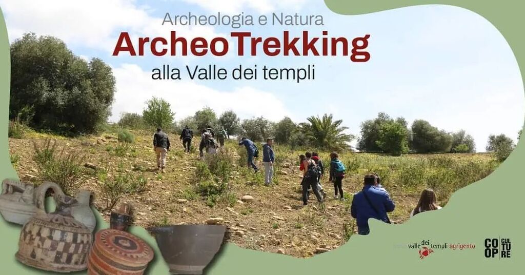 myagrigento's tweet photo. Buongiorno amici! 😃
Come state?
Visto che nel fine settimana si prevede un ritorno all'estate vi consigliamo un evento molto interessante: Archeotrekking alla Valle dei Templi!
Una passeggiata per scoprire il lato naturalistico del Parco Archeologico… https://t.co/IZF14TldqB https://t.co/f24izwuAQ3