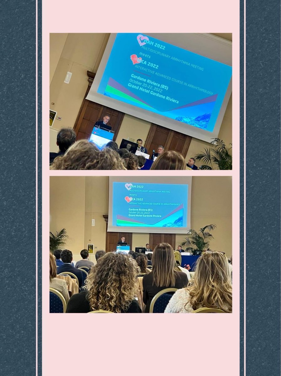 PromotionSrl's tweet photo. Very honored for the endorsement of Dr. Massimo Lombardo, General Manager of ASST Spedali Civili of Brescia, who gave a special lecture at the MAM & IACA 2022.
https://t.co/gFw1Bv0nX1
#Ventriculartachycardia #BrugadaSyndrome #CardiacResynchronizationTherapy #Multidisciplinary https://t.co/gQT0weL4VV