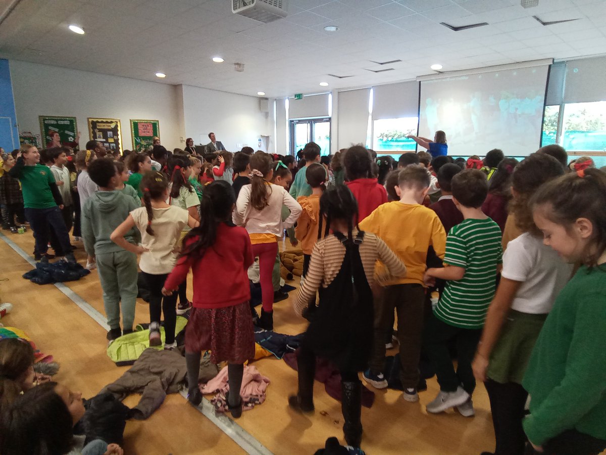 FirsFarm_Sch's tweet photo. A fabulous end to our Black History Month. Our focus has been on finding out about Africa as a very large continent with a diverse range of countries within it.  We have learnt the dance to Jerusalema from South Africa and completed a whole school dance! https://t.co/jbjqkJ1Fha