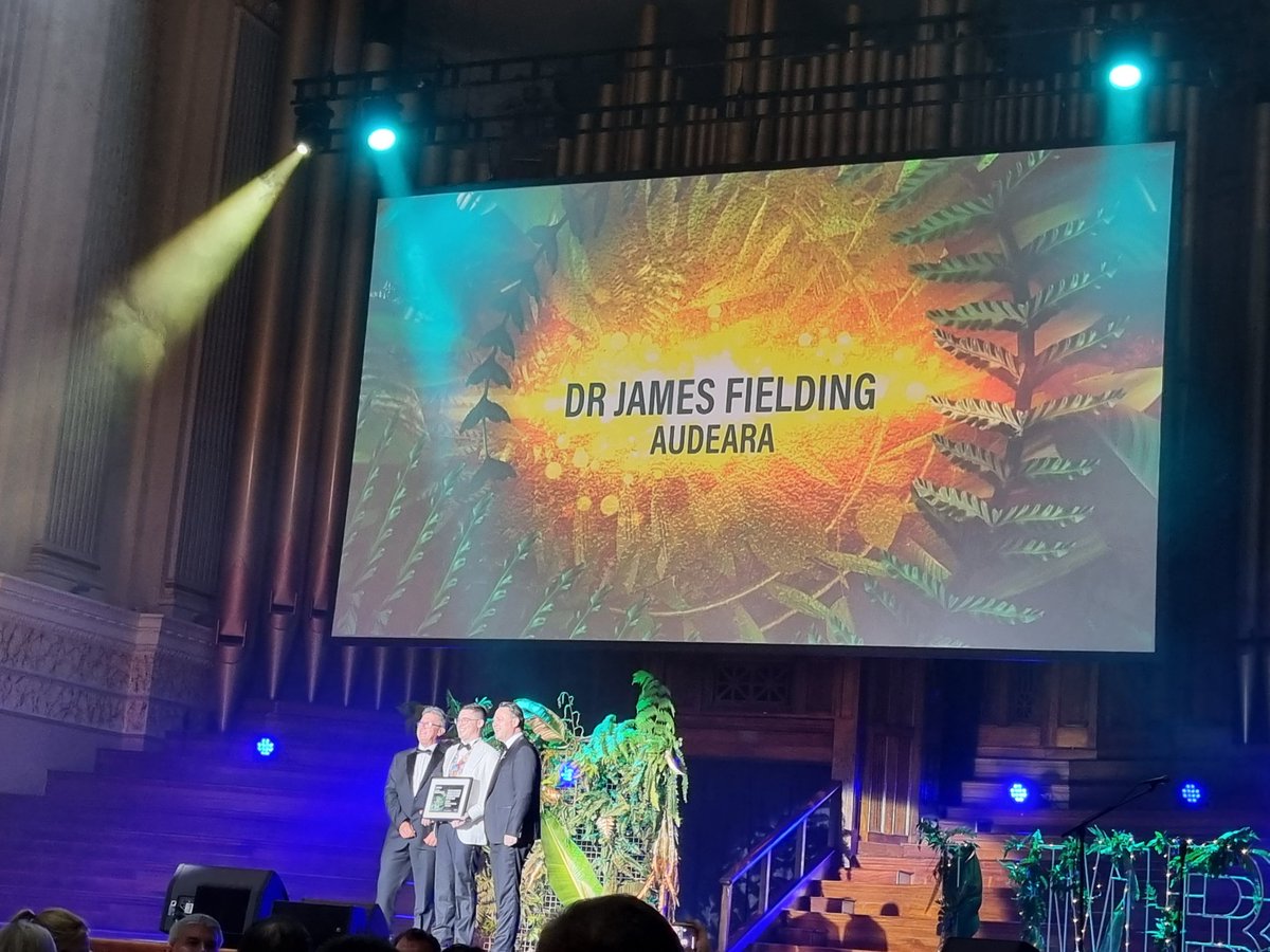 ProfRetail's tweet image. Congratulations to Dr. James Fielding of  #Audeara winning the Young Business Person of the Year Award at the Lord Mayor's Business Awards.  

#LMBA22 @QUT