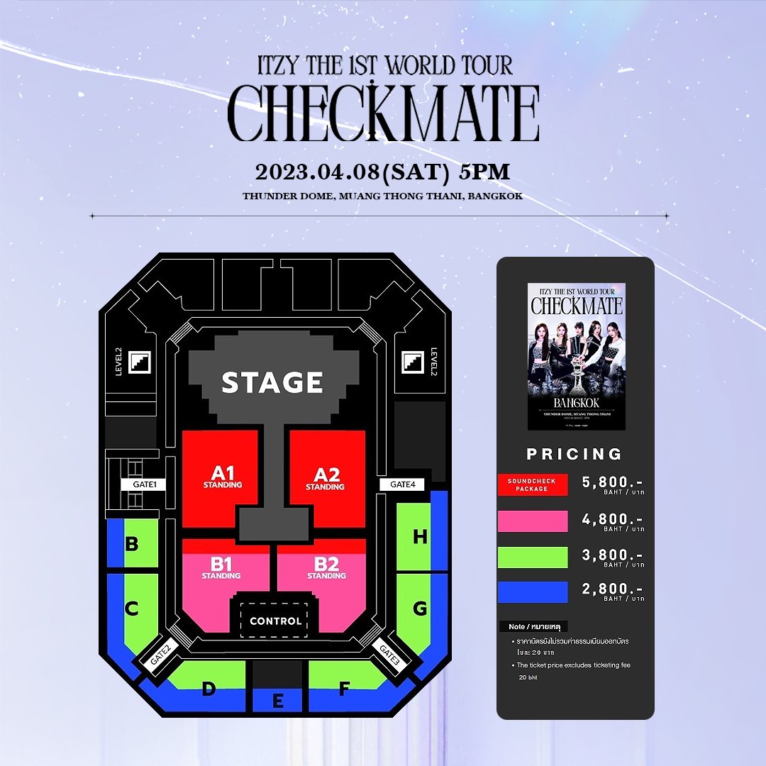 livenationth's tweet photo. มิทจีไทยเตรียมว้าว สาวๆ ITZY พร้อมแล้ว "ITZY #The1stWorldTourCheckmate" 8 เม.ย. 66 ที่ ธันเดอร์โดม เมืองทองธานี
• พรีเซลล์ 12 พ.ย. ซื้อผ่าน🔗https://t.co/UvuxHkQkau เท่านั้น สมัครสมาชิกฟรี!
• จำหน่ายบัตรทั่วไป 13 พ.ย.ที่ https://t.co/UvuxHkQkau 
#ITZY #MIDZY #อิทจี2023 https://t.co/QyNrjSIgef