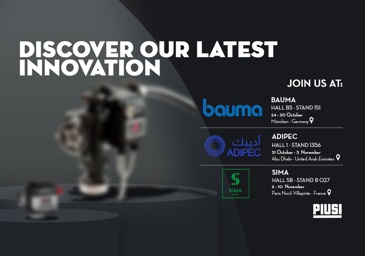 PIUSI non manca agli eventi internazionali 2022 in programma: il Team #Piusi ti aspetta per farti conoscere da vicino tutti i prodotti, insieme alle ultime novità!
Leggi l’articolo completo: bit.ly/3eJVwOF

#fair #team #fuelmanagementsystem 
#tradeshowexhibit #italy