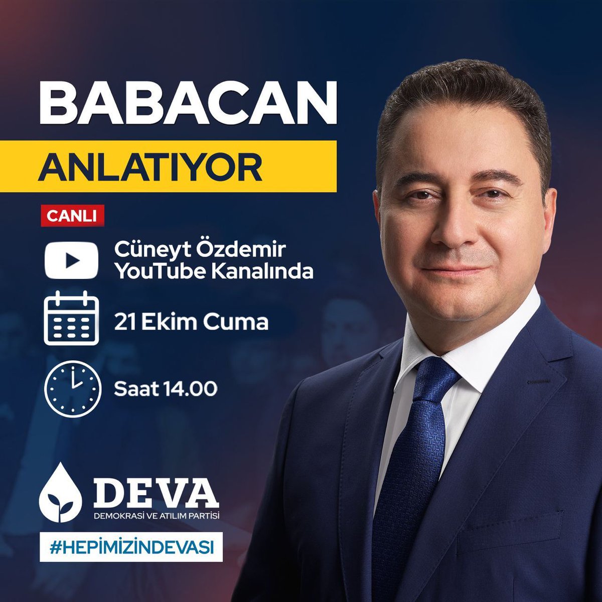 alibabacan's tweet photo. Birazdan, @cuneytozdemir’in kanalında gündemi değerlendireceğim.

https://t.co/WnCDict7Mf https://t.co/N82sqq8111