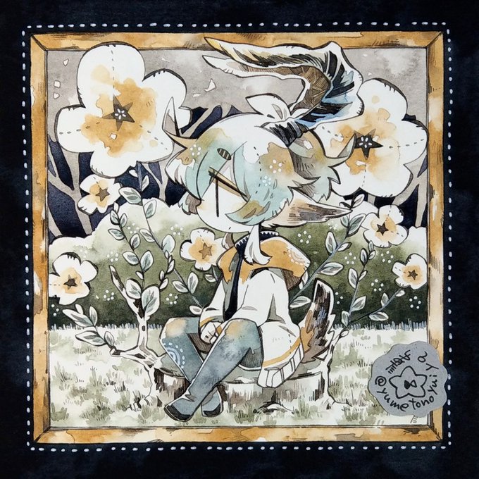 フォローもたくさんありがとうございます～。絵を描いたり工作したり石を愛でたり猫を撫でたりしてます 