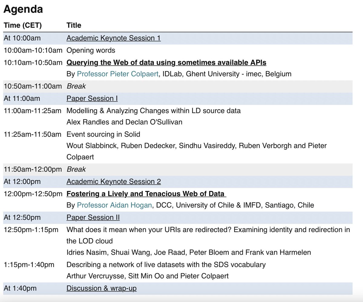 MEPDaW workshop (@mepdaw) on Twitter photo The <a href="/mepdaw/">MEPDaW workshop</a> workshop will take place on 𝐒𝐮𝐧𝐝𝐚𝐲 𝟐𝟑𝐫𝐝 𝐨𝐟 𝐎𝐜𝐭𝐨𝐛𝐞𝐫 between 10am and 2pm CET.
Take a look at the interesting program on our website➡️mepdaw-ws.github.io/2022/#program The <a href="/mepdaw/">MEPDaW workshop</a> workshop will take place on 𝐒𝐮𝐧𝐝𝐚𝐲 𝟐𝟑𝐫𝐝 𝐨𝐟 𝐎𝐜𝐭𝐨𝐛𝐞𝐫 between 10am and 2pm CET.
Take a look at the interesting program on our website➡️mepdaw-ws.github.io/2022/#program