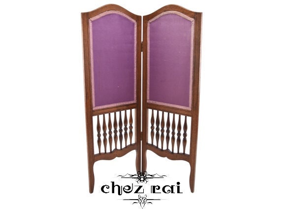 Chezrai1's tweet photo. Excited to share the latest addition to my #etsy shop: Vintage 35" French Beautiful Wooden Framed Paravent Folding Two Section Panel Purple Lilac Childrens Screen Room Divider / Chez Rai https://t.co/XJp4fIKLm8 #brown #purple #screen #roomscreen #roomdivider #childrenr https://t.co/rBIJLUtIyX