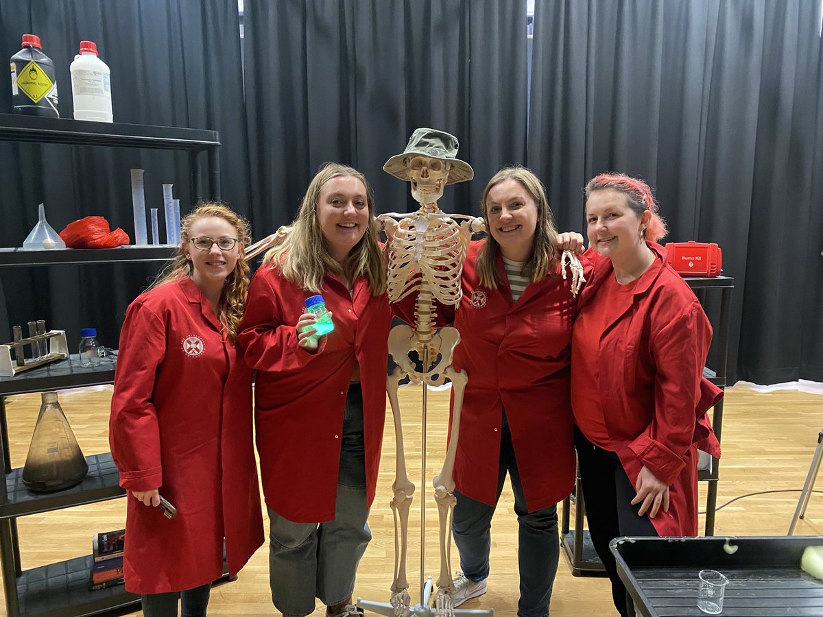 EdinburghChem's tweet photo. 15 rural schools, 802 pupils…and a Family Fun Day 🎉@EdinburghChem PhD PE scholars @KatieGrant91 @AilsaGx @emnoone0 &amp; @HeatherMcEwan7 delivering #SciComm for Caithness Science Festival.

Read more on their #PublicEngagement at https://t.co/zq8VQ0bZu6 👏

@ColSciEng @EdinburghUni https://t.co/LBleUt3QFH