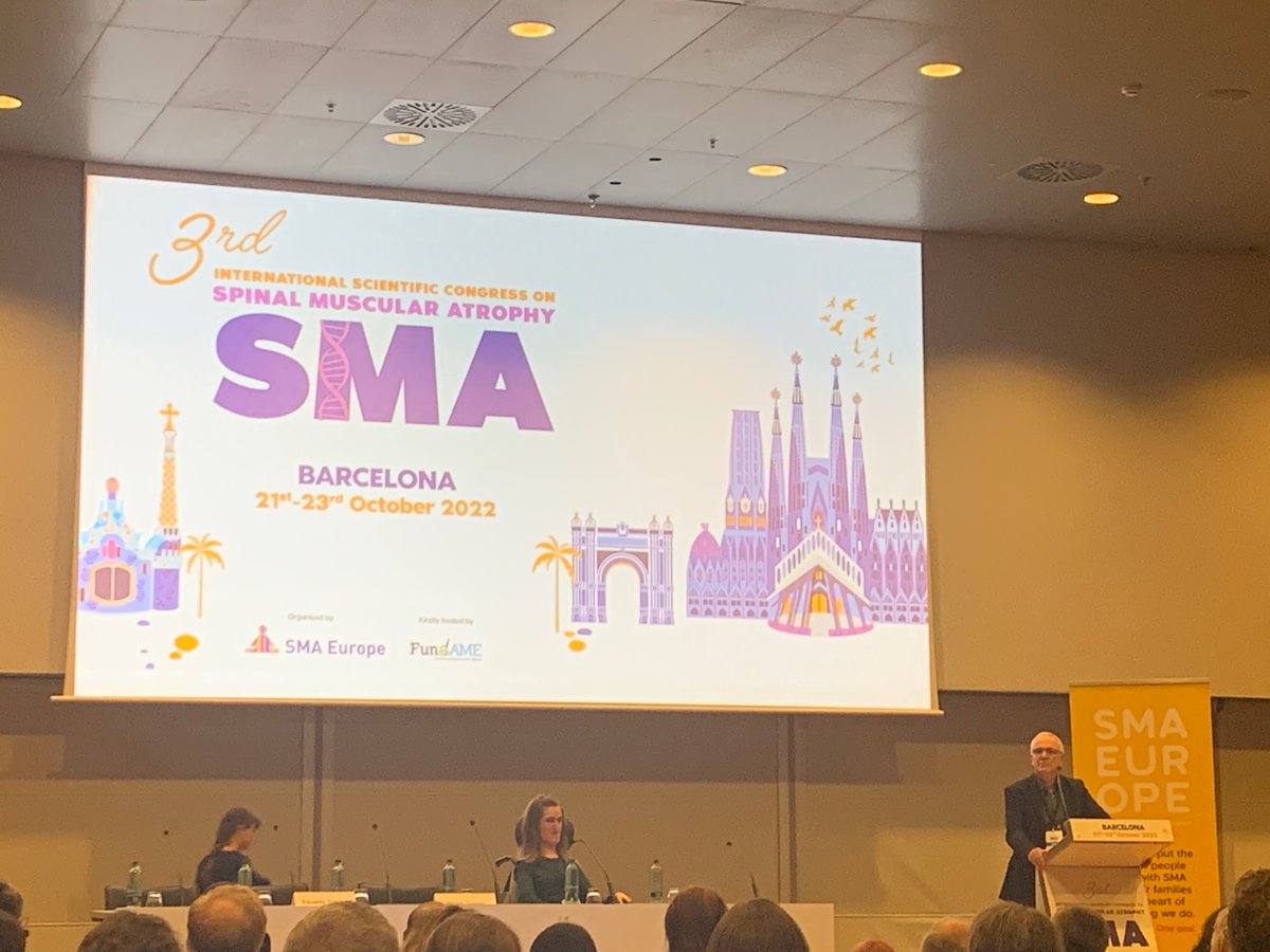 HeleddTomos's tweet photo. Great start to @SMAEurope  Conference this morning #neuromuscular #physiotherapy #spinalmuscularatrophy #smaeurope2022 https://t.co/qg15N9ozeV