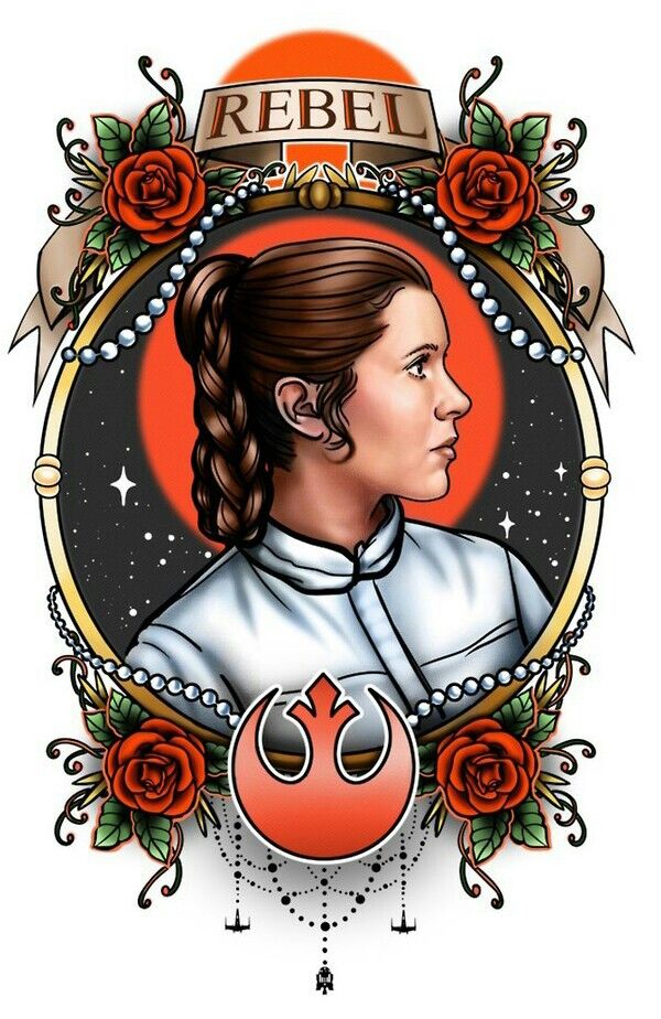 Never conform. Never accept Authoritarianism. Always be a rebel, have hope. May The Force Be With You Princess. ❤️ #PrincessLeia