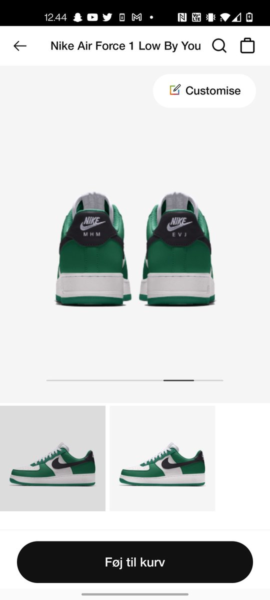 LeapsLol's tweet photo. @RekklesLoL @Nike To have a statement piece with me and my girlfriend initials would be so cool! 🔥 https://t.co/D9GzyTFjiz
