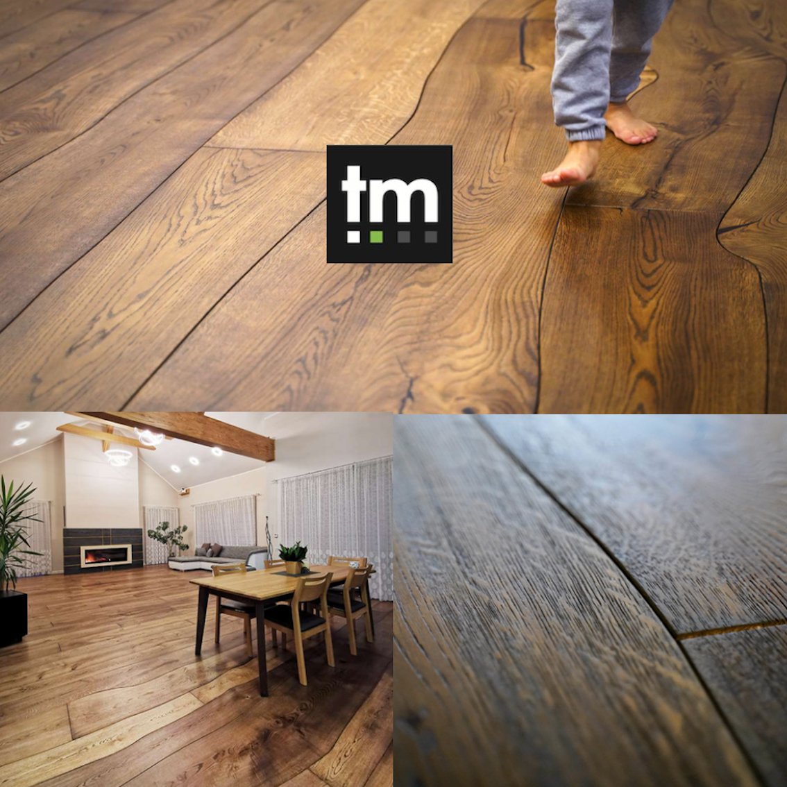 Original Wave Dielen - Maßfertigung nach Ihren Räumen. - Planung mit CAD Programm und individueller Oberfläche.