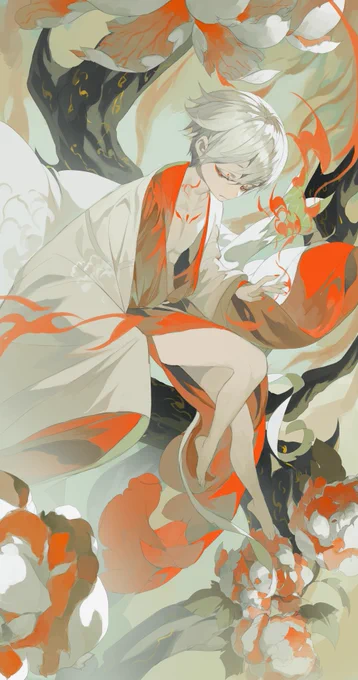 幻唐诡梦--听白瞳子终于抽时间画了一下,真的很想念幻唐的各位呜呜呜,工作太忙了。 