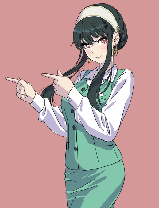 ちょっと前に描いたヨルさん。 