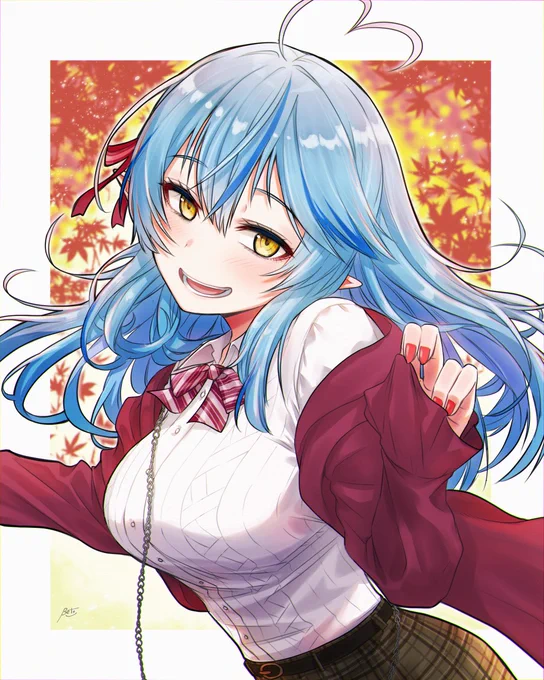 秋ラミィちゃん#LamyArt 