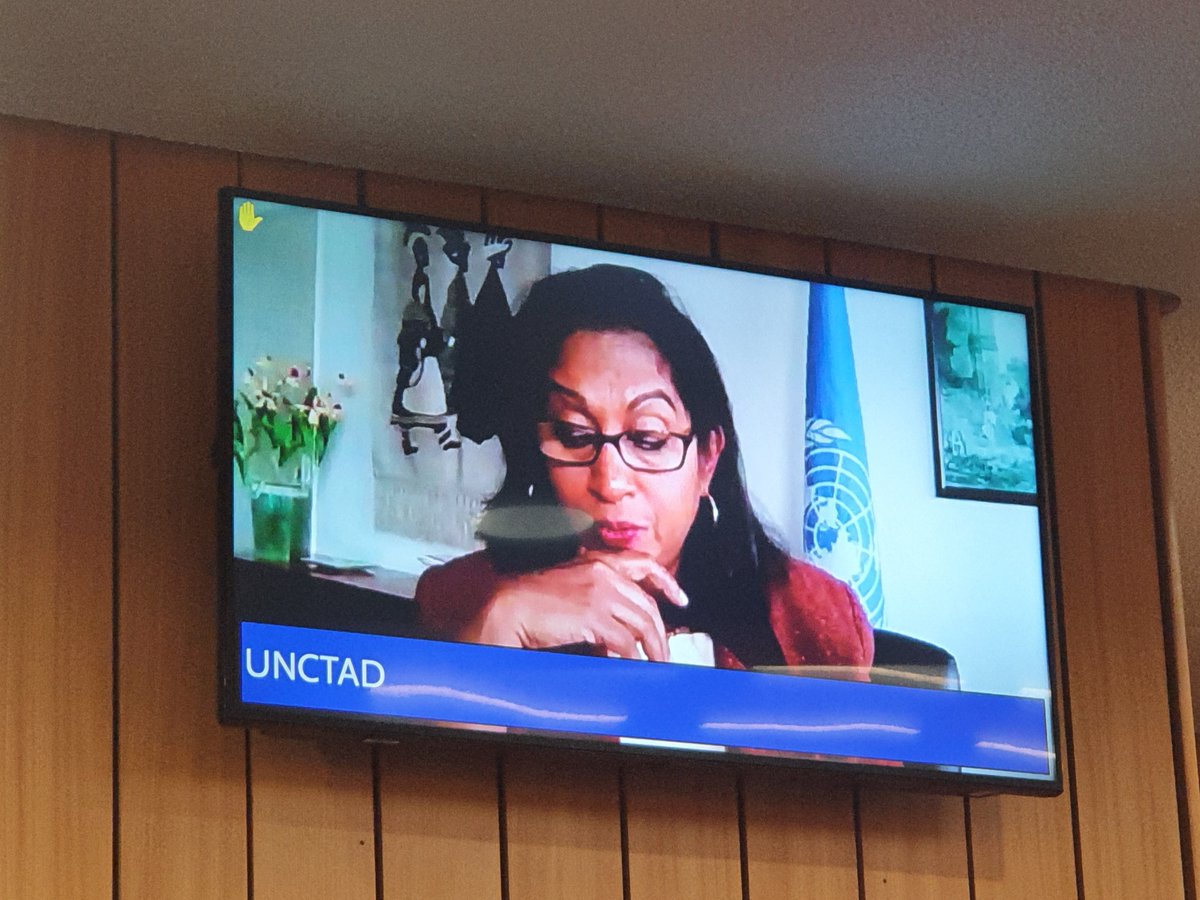 IMOHQ's tweet photo. Shamika Sirimanne emphasised the importance of collaboration, saying @UNCTAD will continue to support comprehensive impact assessment of future measures. The insights gained will enable effective implementation and compliance and will enable a just transition. #IMOFutureFuels https://t.co/hnjlrHfhyH