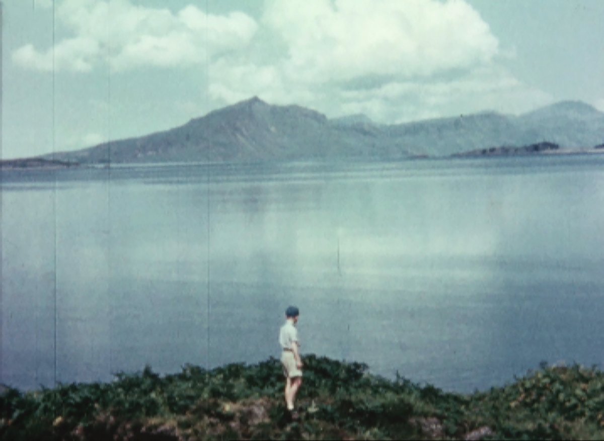 Film still from ‘Impressions of #Skye’ 1959 shot on 16mm, one of <a href="/natlibscot/">National Library of Scotland</a> archival films featuring in ‘I Ken Whaur I’m Gaun’ installation. It was precious looking through this footage, seeing the island and its people. More details and to book tickets: buff.ly/3D8huUK