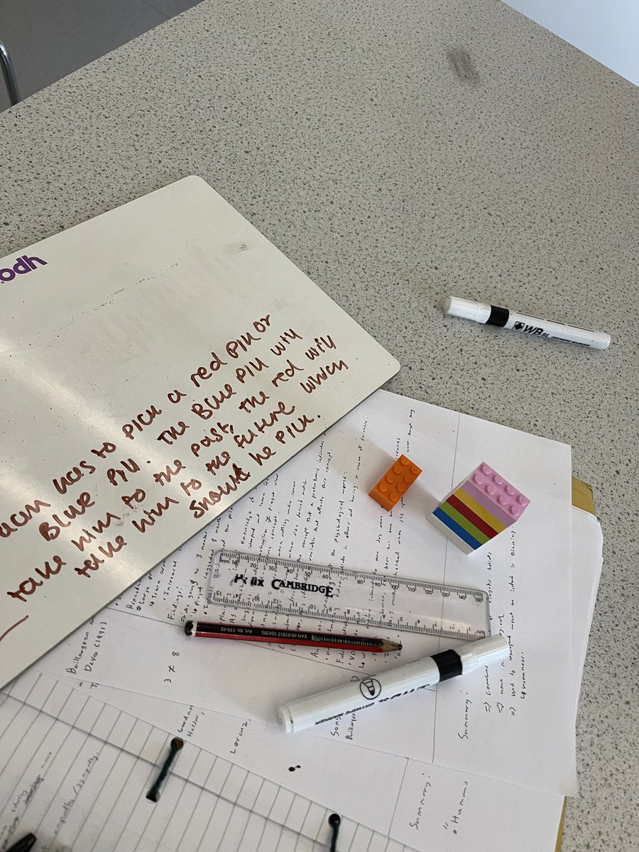 ShafinaVohra's tweet photo. An absolutely hilarious but very poignant lesson with my #alevelpsychology class. This is #Selman’s theory of perspective taking and I asked them to create a dilemma, then pass it on, others had to recreate it using #LEGO #6bricks. We laughed so much. @LDEUTC https://t.co/Vvu9KUozAz