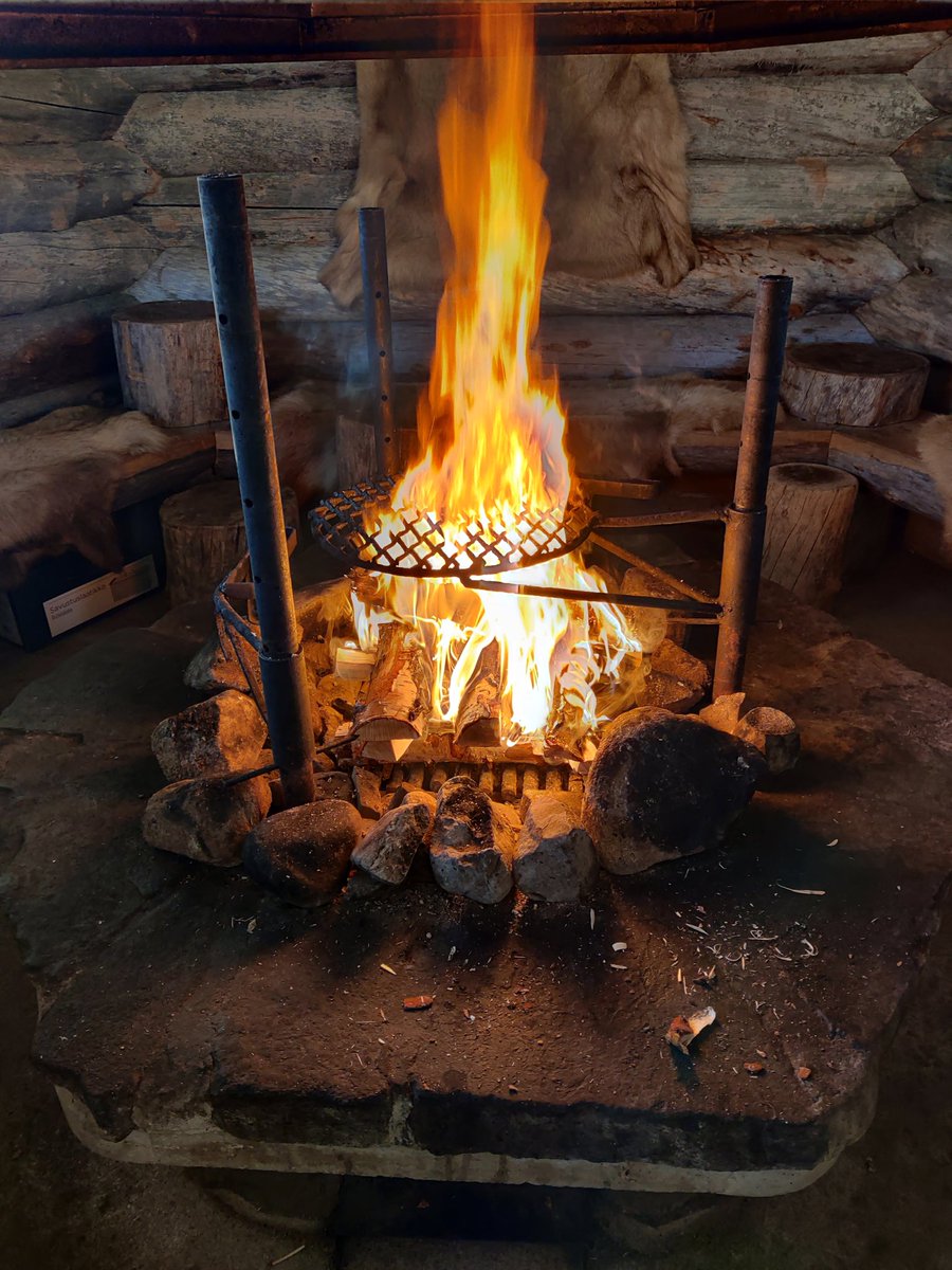 Kyllähän kodalla pitää olla kunnon tulet.