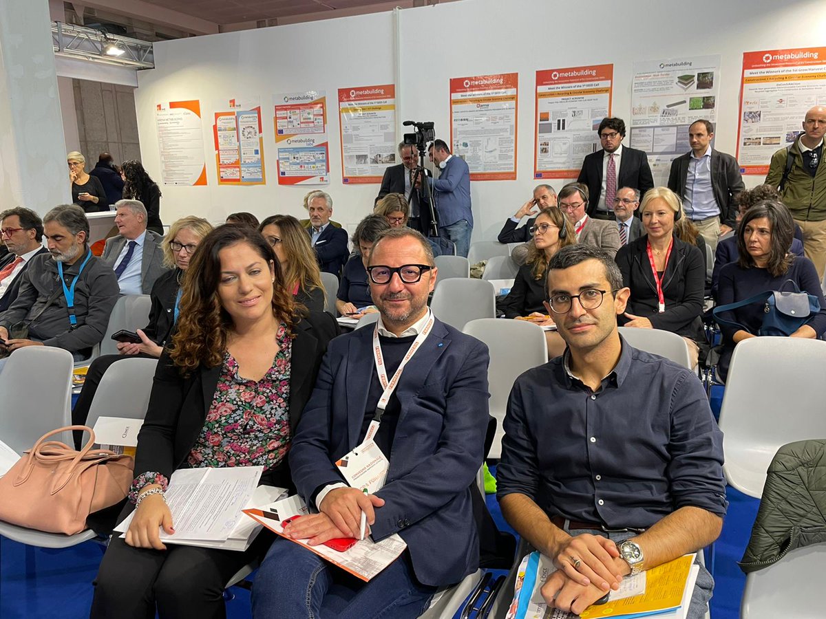 CnceIt's tweet photo. #ProgettoEMEcs intervengono i rappresentati di @ancenazionale @FilcaCisl @FENEALUIL_, grande interesse per il dibattito promosso da #CNCE. #saie #saie22 https://t.co/zxyr0qflB7