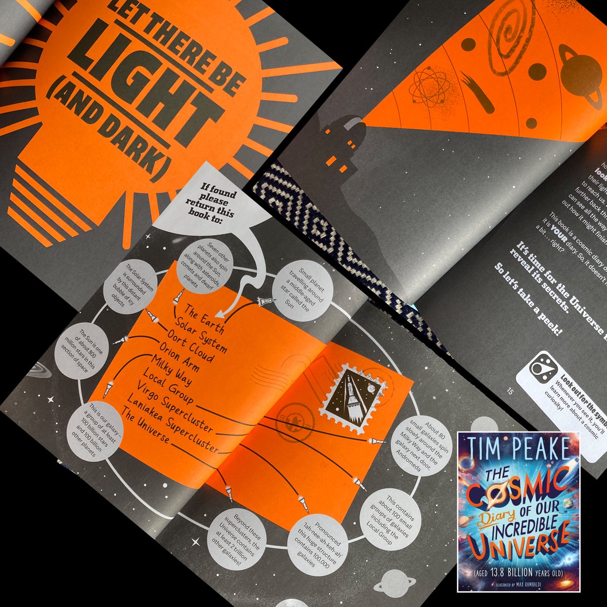 NigelBaines's tweet photo. Just picked copy up of Tim Peake's new non fiction kids book which I was delighted to have done the internal design for. Thanks to Sam and the team at Wren & Rook and illustrator Max Rambaldi #timpeake #internaldesign #kidsnonfiction #wrenandrook https://t.co/lrf4xdnvC5