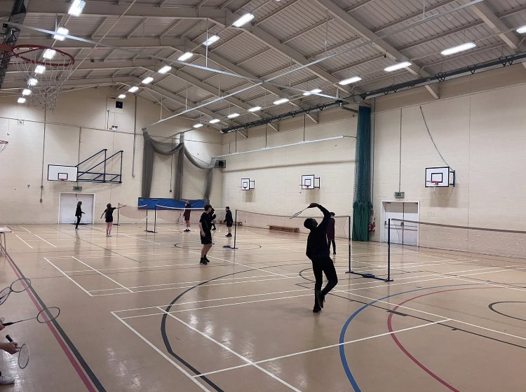 Inter form badminton to finish the half-term, but some very dubious scoring for Mr Skinner’s yellow form <a href="/AHS_PE_Staff/">AHS PE</a> #respect