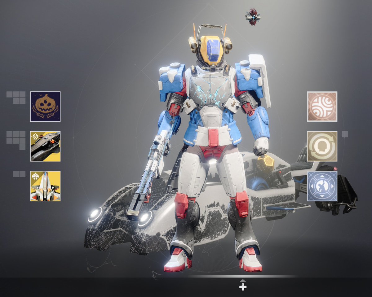 PaulTAnthony317's tweet photo. @DestinyTheGame  My guardian is going all in with the Mech theme, while collecting candy like a #sweeperbot and spamming abilities at pumpkins! #threadsoffright https://t.co/8SCO2XvSwh