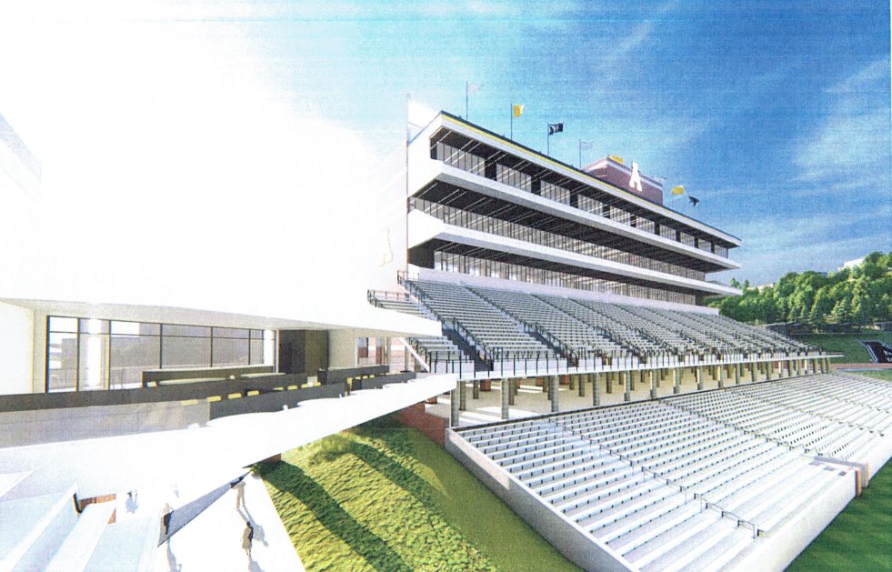 olmountainjug's tweet image. Renderings of possible east side expansion for Kidd Brewer that have been making their way around.
