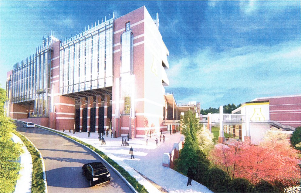 olmountainjug's tweet image. Renderings of possible east side expansion for Kidd Brewer that have been making their way around.