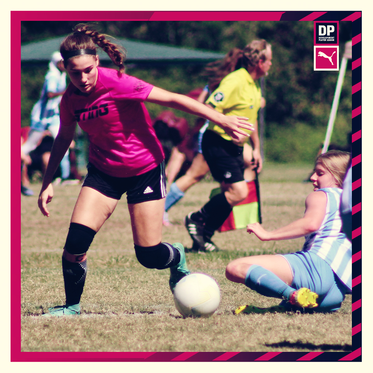 DP_League's tweet photo. Attackers MAKE Games, and Defenders SAVE 'Em ⚔️💥

⚽⚽ Which One are You This Weekend? ⚽⚽

#NothingGiven ✨🏆✨ #EverythingEarned https://t.co/fWgHmg2J8Q