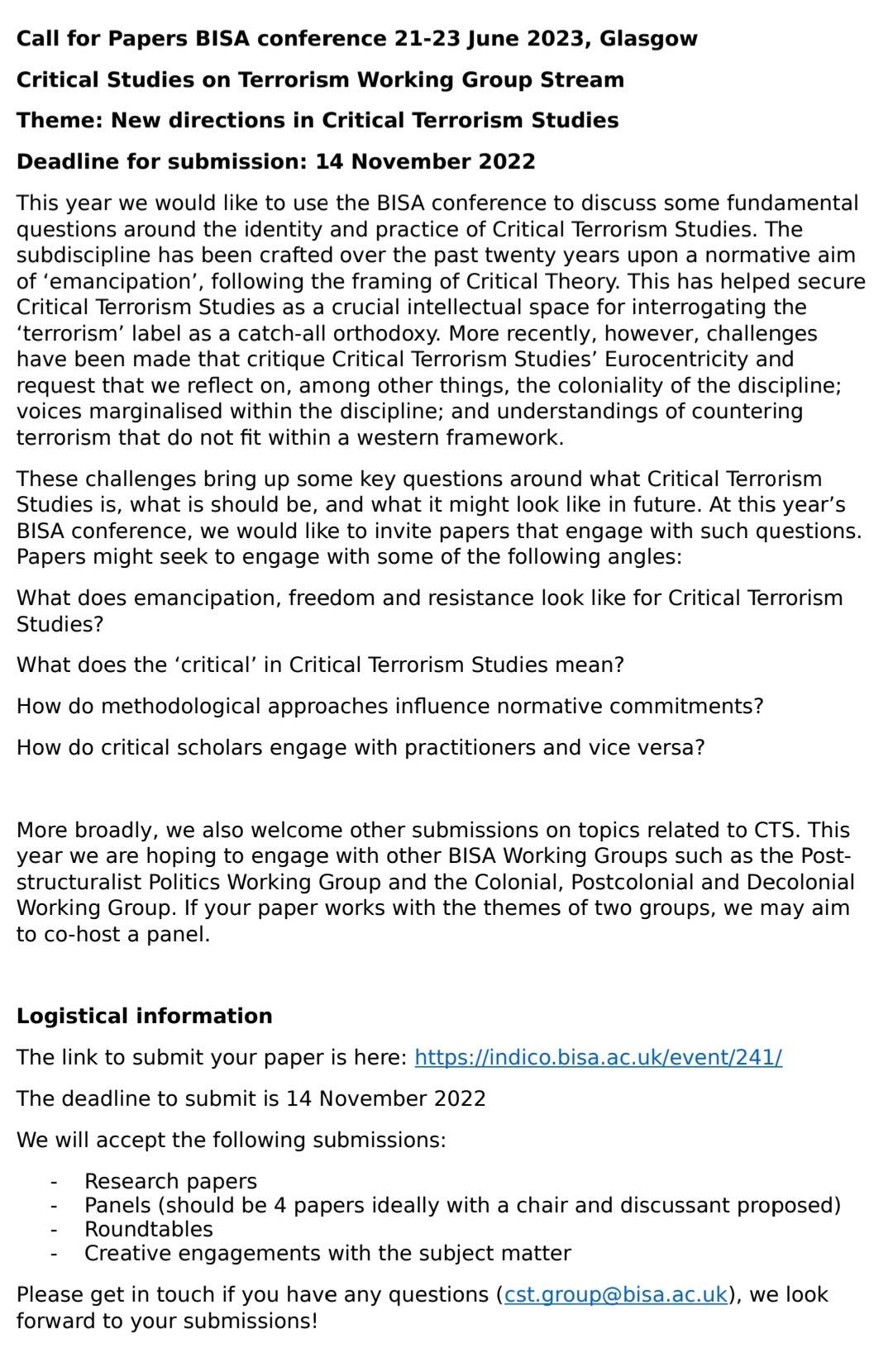 terrorism research paper topics