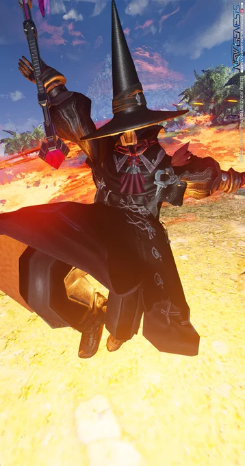 黒魔道士 #PSO2NGS 