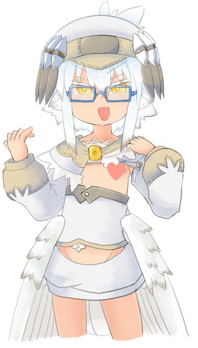 今日の再掲はシロフクロウのシマロンちゃん
眼鏡っこなのに大人しくない。なまいき 