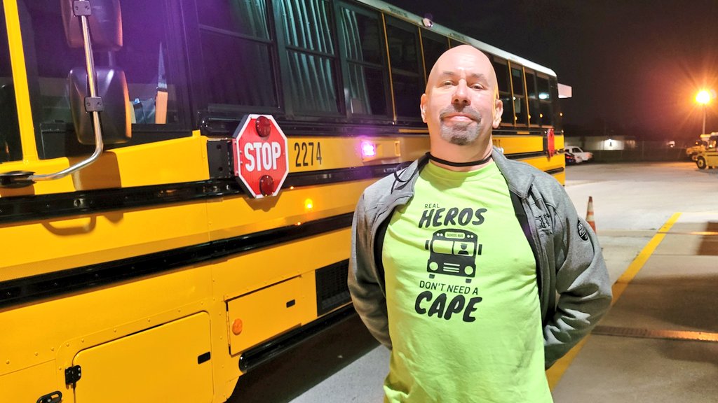 Not all super heroes wear capes! 😏 Meet Mike Pride! A four-year <a href="/BrevardSchools/">Brevard Schools</a> school bus driver in the south area. 🦸‍♂️ #SchoolBusSafetyWeek #MobilityWeekFL